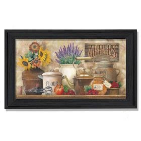 Trendy Decor 4U "Antique Kitchen" Framed Wall Art, Modern Home Decor Framed Print for Living Room, Bedroom & Farmhouse Wall Decoration by Ed Wargo