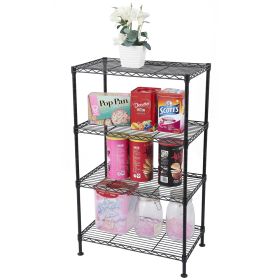 4-Tier Industrial Welded Wire Shelving