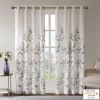 Burnout Printed Curtain Panel