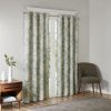 Printed Botanical Blackout Curtain Panel