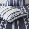 Striped Reversible Comforter Set