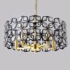 Modern Crystal Chandelier for Living-Room Round Cristal Lamp Luxury Home Decor Light Fixture