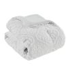 3 Piece Tufted Woven Medallion Comforter Set