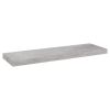 Floating Wall Shelves 4 pcs Concrete Gray 31.5"x9.3"x1.5" MDF