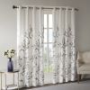 Burnout Printed Curtain Panel