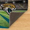 [Personalization Only] Official NFL Jaguars - 36" x 62" Personalized Washable Rug