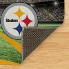 [Personalization Only] Official NFL Steelers - 36" x 62" Personalized Washable Rug