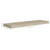 Floating Wall Shelves 4 pcs Oak 31.5"x9.3"x1.5" MDF