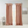 Twist Tab Lined Window Curtain Panel