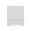 Manhattan Comfort Rockefeller 2.0 Mid-Century Modern 2-Drawer Nightstand in White