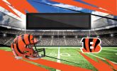 [Personalization Only] Official NFL Bengals - 36" x 62" Personalized Washable Rug