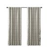 Jacquard Lined Total Blackout Rod Pocket/Back Tab Curtain Panel(Only 1 Pc Panel)