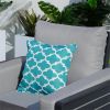 16.54" x 16.54" Set of 2 Patio Geometric Patterned Throw Pillows