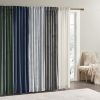 Room Darkening Poly Velvet Rod Pocket/Back Tab Curtain Panel Pair(2 Pcs Window Panels)